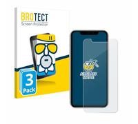 brotect Anti-Glare Glass Screen Protector Matte compatible with Apple iPhone 11 (3 Pack) - Anti-Scratch 9H Protection Film