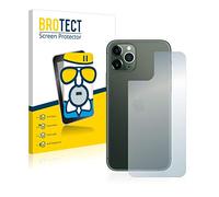 brotect Anti-Glare Glass Screen Protector Matte compatible with Apple iPhone 11 Pro (Back) - Anti-Scratch 9H Protection Film