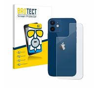 brotect Anti-Glare Glass Screen Protector Matte compatible with Apple iPhone 12/12 Pro (Back) - Anti-Scratch 9H Protection Film