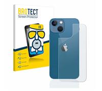 brotect Anti-Glare Glass Screen Protector Matte compatible with Apple iPhone 13 mini (Back) - Anti-Scratch 9H Protection Film