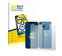 brotect Anti-Glare Glass Screen Protector Matte compatible with Apple iPhone 13 mini (Front+Back) - Anti-Scratch 9H Protection Film