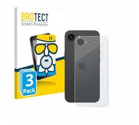 brotect Anti-Glare Glass Screen Protector Matte compatible with Apple iPhone 16e / 17e (3 Pack) - Anti-Scratch 9H Protection Film