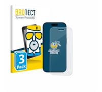 brotect Anti-Glare Glass Screen Protector Matte compatible with Apple iPhone 17 Pro Max (3 Pack) - Anti-Scratch 9H Protection Film