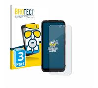 brotect Anti-Glare Glass Screen Protector Matte compatible with Blackview Rock 1 (3 Pack) - Anti-Scratch 9H Protection Film