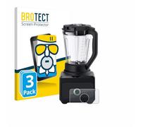 brotect Anti-Glare Glass Screen Protector Matte compatible with Braun PowerBlend 9 (3 Pack) - Anti-Scratch 9H Protection Film