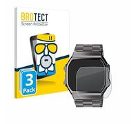 brotect Anti-Glare Glass Screen Protector Matte compatible with Casio A168WEGG-1BEF (3 Pack) - Anti-Scratch 9H Protection Film