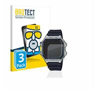 brotect Anti-Glare Glass Screen Protector Matte compatible with Casio AE-1200WH-1CVEF (3 Pack) - Anti-Scratch 9H Protection Film