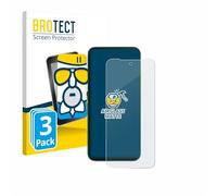 brotect Anti-Glare Glass Screen Protector Matte compatible with Fairphone 6 (3 Pack) - Anti-Scratch 9H Protection Film
