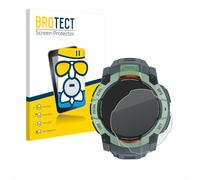 brotect Anti-Glare Glass Screen Protector Matte compatible with Garmin Instinct 3 AMOLED/Solar (45 mm) - Anti-Scratch 9H Protection Film
