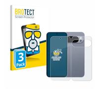 brotect Anti-Glare Glass Screen Protector Matte compatible with Google Pixel 10 Pro (Front+Back) (3 Pack) - Anti-Scratch 9H Protection Film