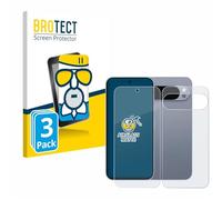 brotect Anti-Glare Glass Screen Protector Matte compatible with Google Pixel 10 Pro XL (Front+Back) (3 Pack) - Anti-Scratch 9H Protection Film