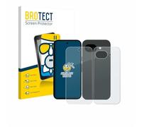 brotect Anti-Glare Glass Screen Protector Matte compatible with Google Pixel 10a (Front+Back) - Anti-Scratch 9H Protection Film