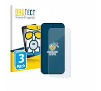 brotect Anti-Glare Glass Screen Protector Matte compatible with Google Pixel 9 (case-friendly) (3 Pack) - Anti-Scratch 9H Protection Film