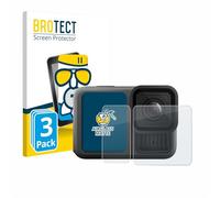 brotect Anti-Glare Glass Screen Protector Matte compatible with GoPro Hero 13 Black Ultra Wide Edition (3 Pack) - Anti-Scratch 9H Protection Film
