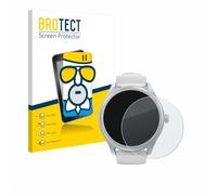 brotect Anti-Glare Glass Screen Protector Matte compatible with Hama Smartwatch 5010 - Anti-Scratch 9H Protection Film