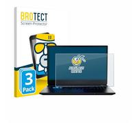 brotect Anti-Glare Glass Screen Protector Matte compatible with MEDION Erazer Deputy 15 P1 (3 Pack) - Anti-Scratch 9H Protection Film