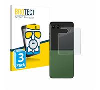 brotect Anti-Glare Glass Screen Protector Matte compatible with Motorola Razr 50 Ultra (Back display) (3 Pack) - Anti-Scratch 9H Protection Film