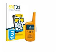 brotect Anti-Glare Glass Screen Protector Matte compatible with Motorola Talkabout T72 (3 Pack) - Anti-Scratch 9H Protection Film