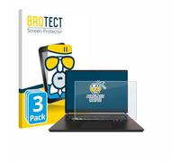 brotect Anti-Glare Glass Screen Protector Matte compatible with MSI Vector 17 HX (3 Pack) - Anti-Scratch 9H Protection Film