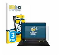 brotect Anti-Glare Glass Screen Protector Matte compatible with MSI Vector A18 HX 2025 (3 Pack) - Anti-Scratch 9H Protection Film