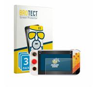 brotect Anti-Glare Glass Screen Protector Matte compatible with My Arcade Atari Gamestation Go Portable (3 Pack) - Anti-Scratch 9H Protection Film