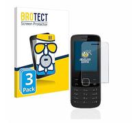 brotect Anti-Glare Glass Screen Protector Matte compatible with Nokia 225 4G (3 Pack) - Anti-Scratch 9H Protection Film