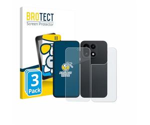 brotect Anti-Glare Glass Screen Protector Matte compatible with OnePlus 15 (Front+Back) (3 Pack) - Anti-Scratch 9H Protection Film