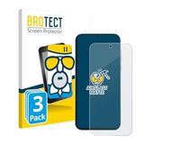 brotect Anti-Glare Glass Screen Protector Matte compatible with OnePlus Turbo 6V (3 Pack) - Anti-Scratch 9H Protection Film