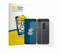 brotect Anti-Glare Glass Screen Protector Matte compatible with Samsung Galaxy A27 5G (Front+Back) - Anti-Scratch 9H Protection Film