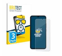 brotect Anti-Glare Glass Screen Protector Matte compatible with Samsung Galaxy A34 5G Enterprise Edition (3 Pack) - Anti-Scratch 9H Protection Film