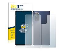 brotect Anti-Glare Glass Screen Protector Matte compatible with Samsung Galaxy S20 FE 5G (Front+Back) - Anti-Scratch 9H Protection Film