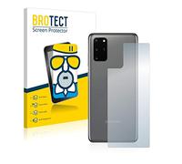 brotect Anti-Glare Glass Screen Protector Matte compatible with Samsung Galaxy S20 Plus 5G (Back) - Anti-Scratch 9H Protection Film