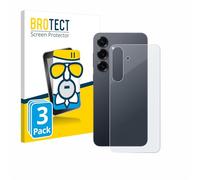 brotect Anti-Glare Glass Screen Protector Matte compatible with Samsung Galaxy S25 Plus (Back) (3 Pack) - Anti-Scratch 9H Protection Film