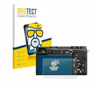 brotect Anti-Glare Glass Screen Protector Matte compatible with Sony Alpha 6400 / 6400A - Anti-Scratch 9H Protection Film