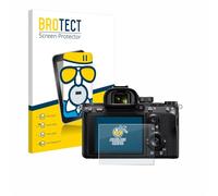 brotect Anti-Glare Glass Screen Protector Matte compatible with Sony Alpha 7 III / 7R II / 7S II - Anti-Scratch 9H Protection Film