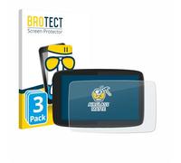brotect Anti-Glare Glass Screen Protector Matte compatible with TomTom GO Camper Tour (3 Pack) - Anti-Scratch 9H Protection Film