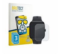 brotect Anti-Glare Glass Screen Protector Matte compatible with Vivo Watch GT 2 (3 Pack) - Anti-Scratch 9H Protection Film