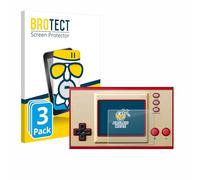 brotect Film compatible with Nintendo Game & Watch Super Mario Bros | 3 Pack Matte Screen Protection Made in Germany 9H Protection Anti-Glare Glass-Film Anti-Scratch
