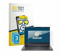 brotect Glass Film compatible with Acer TravelMate P2 TMP214 | 3 Pack Clear Screen Protection Made in Germany Glass-Film 9H Protection Scratch Resistant High Clarity