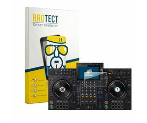 brotect Glass Film compatible with AlphaTheta XDJ-AZ | Clear Screen Protection Made in Germany Glass-Film 9H Protection Scratch Resistant High Clarity