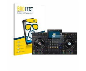 brotect Glass Film compatible with AlphaTheta XDJ-AZ | Matte Screen Protection Made in Germany 9H Protection Anti-Glare Glass-Film Anti-Scratch