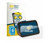 BROTECT Glass Film compatible with Amazon Echo Show 5 Kids | 6 Pack Clear Screen Protection Made in Germany Glass-Film 9H Protection Scratch Resistant High Clarity