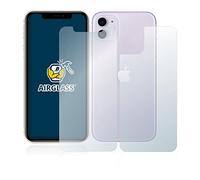 brotect Glass Film compatible with Apple iPhone 11 | (Front+Back) Clear Screen Protection Made in Germany Glass-Film 9H Protection Scratch Resistant High Clarity