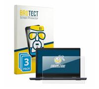 brotect Glass Film compatible with ASUS ExpertBook BR1402 | 3 Pack Clear Screen Protection Made in Germany Glass-Film 9H Protection Scratch Resistant High Clarity