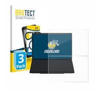 brotect Glass Film compatible with ASUS ZenBook Duo UX8407 | 3 Pack Clear Screen Protection Made in Germany Glass-Film 9H Protection Scratch Resistant High Clarity