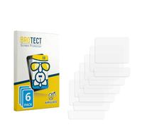 brotect Glass Film compatible with Casio Vintage Edgy AQ-800E | 6 Pack Clear Screen Protection Made in Germany Glass-Film 9H Protection Scratch Resistant High Clarity