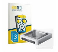 brotect Glass Film compatible with FiiO DM13 BT Skylight | 3 Pack Clear Screen Protection Made in Germany Glass-Film 9H Protection Scratch Resistant High Clarity