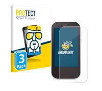 brotect Glass Film compatible with Garmin Approach G80 | 3 Pack Clear Screen Protection Made in Germany Glass-Film 9H Protection Scratch Resistant High Clarity