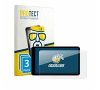 BROTECT Glass Film compatible with Garmin dezl LGV720 | 3 Pack Clear Screen Protection Made in Germany Glass-Film 9H Protection Scratch Resistant High Clarity