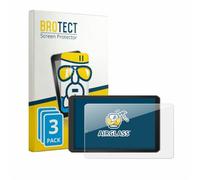 BROTECT Glass Film compatible with Garmin dezl LGV820 | 3 Pack Clear Screen Protection Made in Germany Glass-Film 9H Protection Scratch Resistant High Clarity
